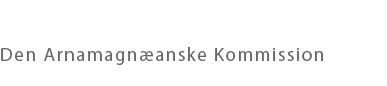Den Arnamagnæanske Kommission